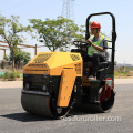 Excelente viaje de tambor de rendimiento en vibratorio Road Roller